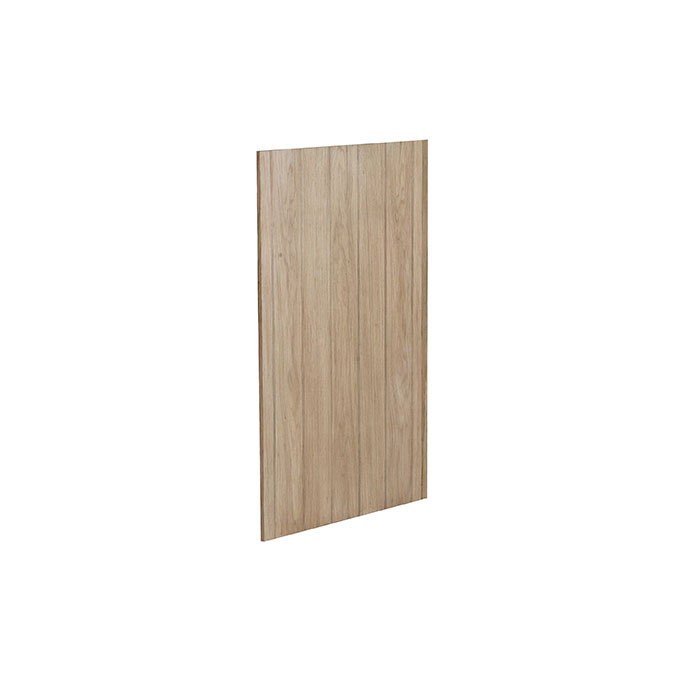 Holzdekor Möbelfront mit vertikaler Maserung, geeignet als Tür für Küchen oder Schränke