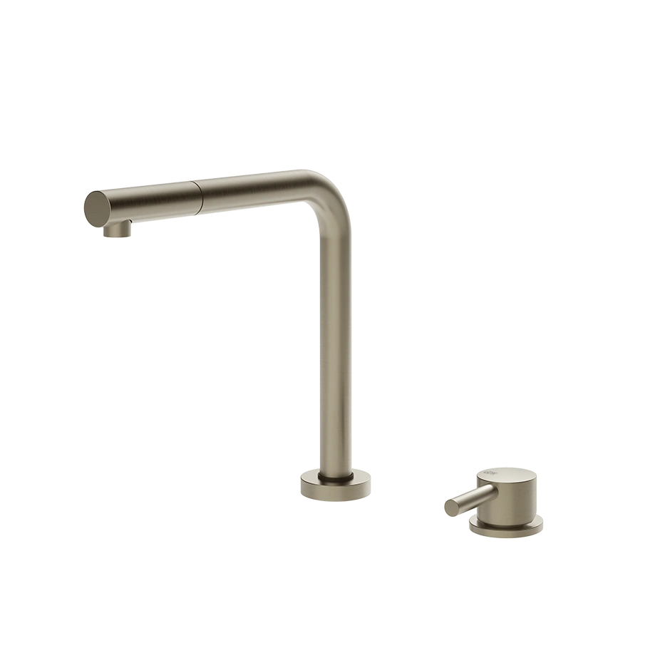 Zweiloch Küchenarmatur Gessi Su&Giu 50109, Schwenkarm 35 mm
