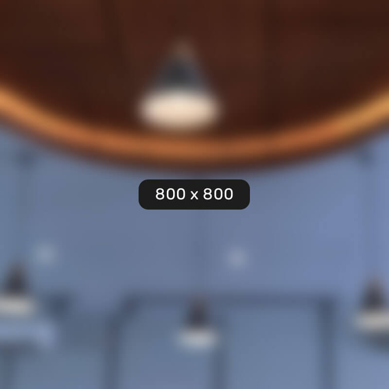 cafe chair, blue wall, round light, interior, blurred