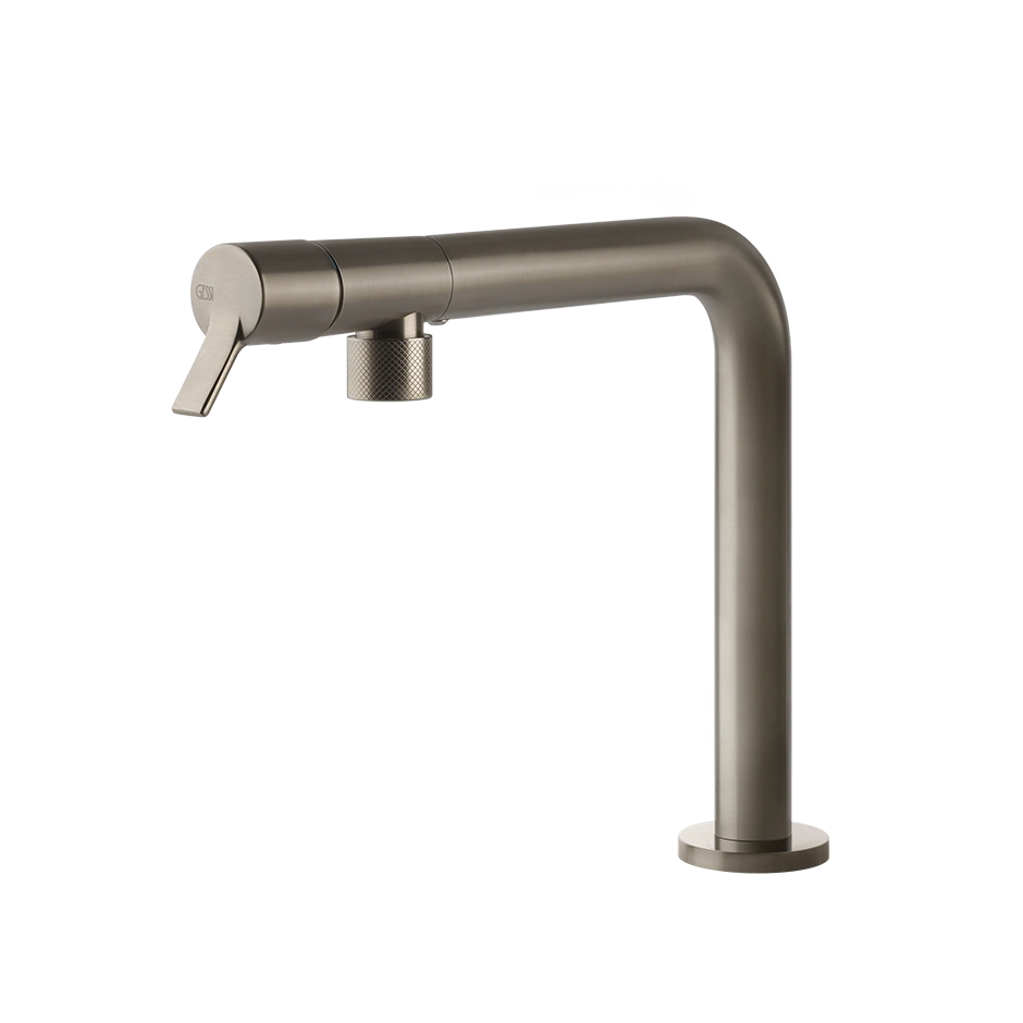 Gessi Fisso Küchenarmatur 360° Auslauf, Einloch, elegant