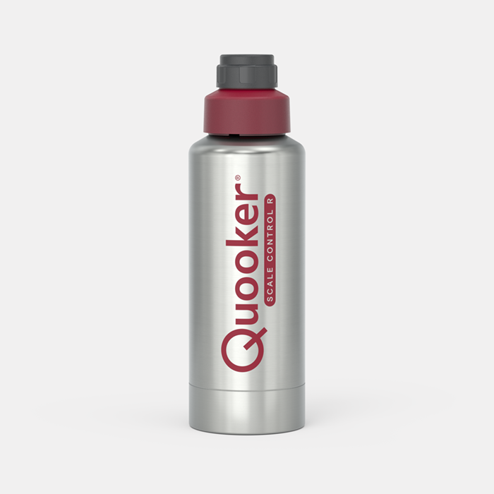 Quooker Scale Control R Ersatz-Kartusche, Silber mit rotem Deckel – Filter für Quooker Armaturen gegen Kalk