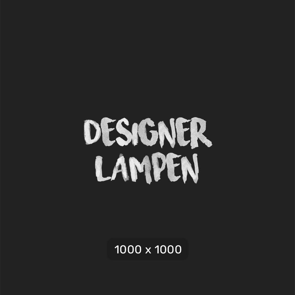 Designers Lampen, Logo-Hintergrund, Schwarz, 1000x1000, Design